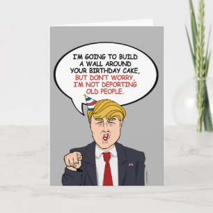 Political Birthday Greeting Card