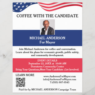 Political Campaign Candidate Introduction Flyer