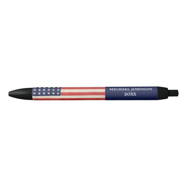 Political Campaign Election  Blue Ink Pen (Front)