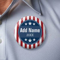 Political Campaign - Patriotic Stars and Stripes