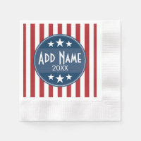 Political Campaign - Patriotic Stars and Stripes