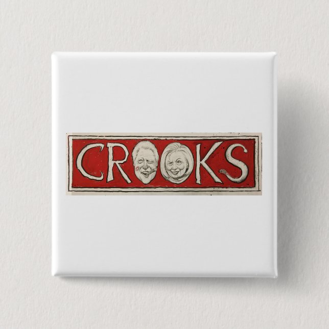 Political Cartoon Button (Front)