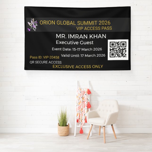 Political Celebration Flex Banner Shop Banner (Insitu)