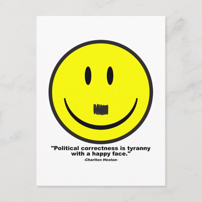 political correctness postcard (Front)