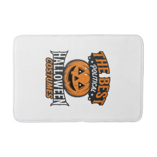 Political Halloween Costume Pumpkin Vintage Shirt_ Bath Mat