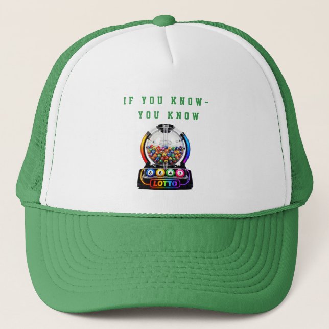 Political - If You Know -You Know Trucker Hat (Front)