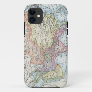 Political Map of Asia (1916) Case-Mate iPhone Case