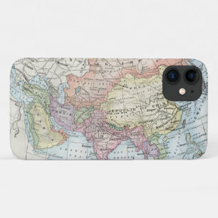 Political Map of Asia (1916) Case-Mate iPhone Case