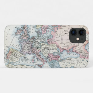 Political Map of Europe (1916) Case-Mate iPhone Case