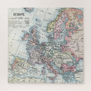 Political Map of Europe (1916) Jigsaw Puzzle