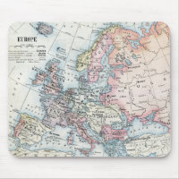 Political Map of Europe (1916)