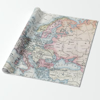 Political Map of Europe (1916)