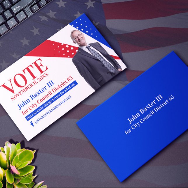 Political Office Business Card (Creator Uploaded)