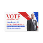 Political Office Business Card