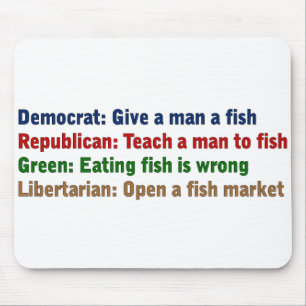 Political problem solving mouse pad