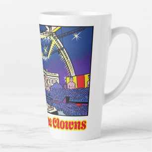 Political Satire Send In The Clowns White House Latte Mug