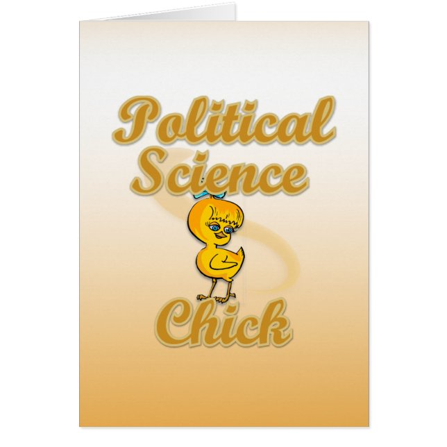 Political Science Chick (Front)