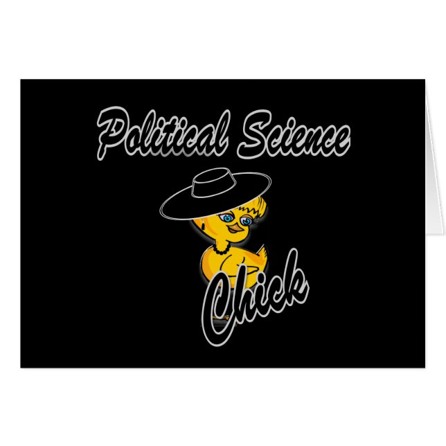 Political Science Chick #4 (Front Horizontal)