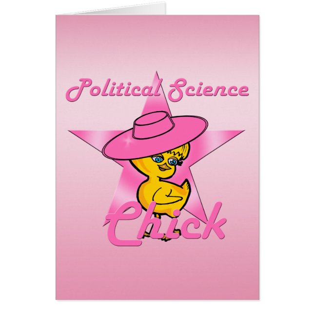 Political Science Chick #8 (Front)