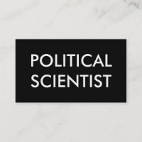 political scientist
