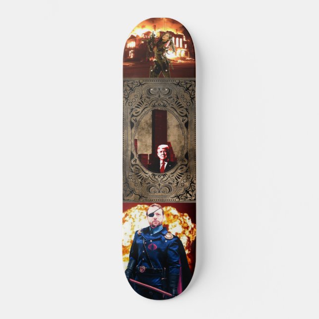 political skateboard (Front)