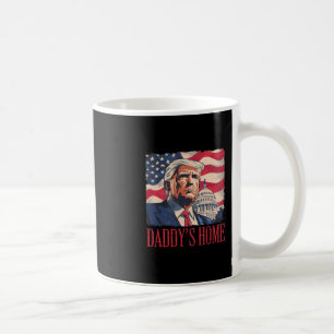 Political Statement Daddy's Home Trump Tee - Men's Coffee Mug