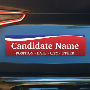 Political Theme - Customise This Bumper Sticker! Sticker