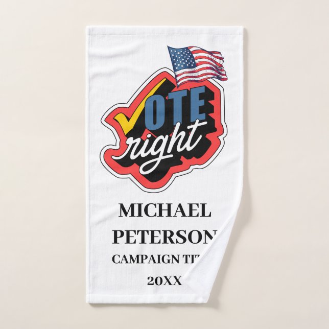 Political USA Election Campaign Rally Towel (Hand Towel)