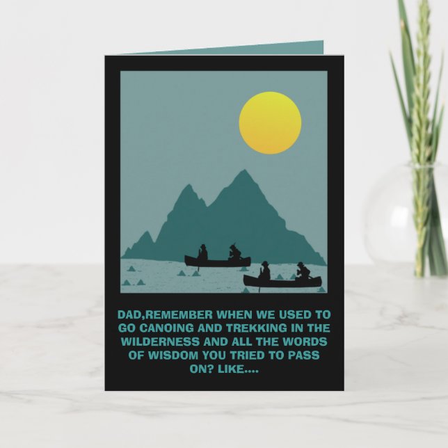 Politically incorrect birthday card (Front)