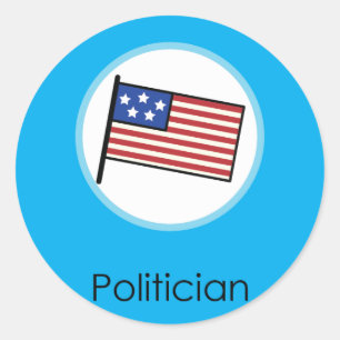 Politician Doljabi Doljanchi Dol Korean birthday Classic Round Sticker