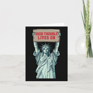 Politics Humor Statue Of Liberty  Card