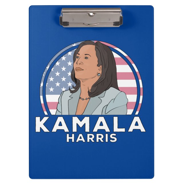 Politics Kamala Harris Clipboard (Front)