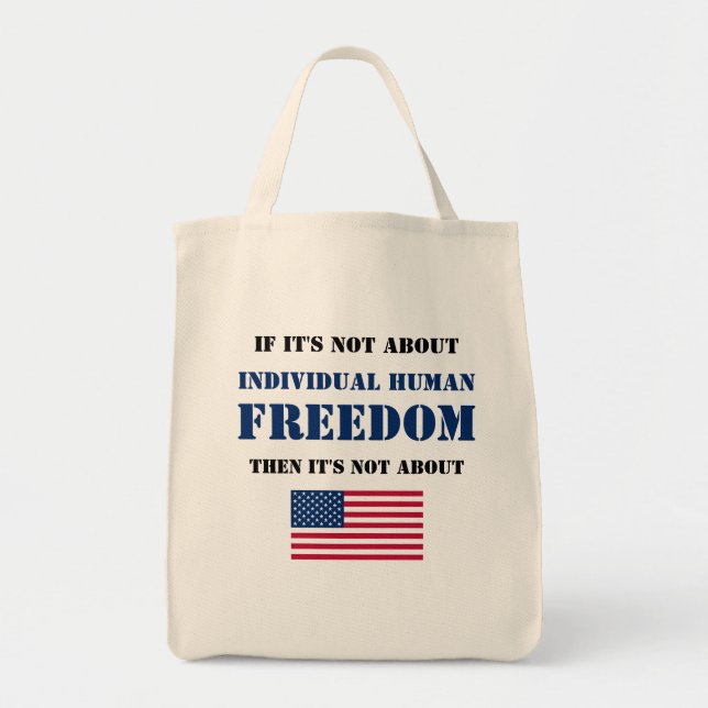 Politics of Freedom bag (Front)