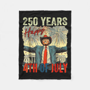 Politigovernment Agencyn 250th Birthday Of Fleece Blanket
