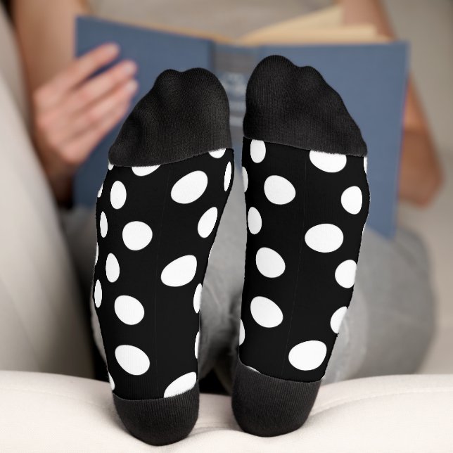 Polk-A-Dot Pattern Socks (Bottom)