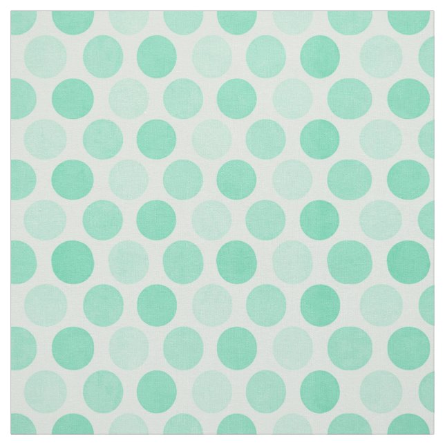 Polk Dots Aqua Blue Fabric (Swatch)