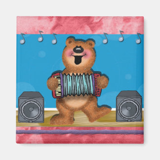 Polka Bear Magnet