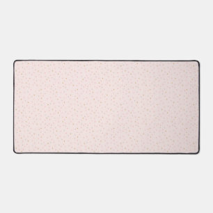Polka Confetti Pattern Desk Mat