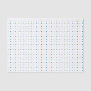 Polka Dot Baby Shower Tissue Paper Boy