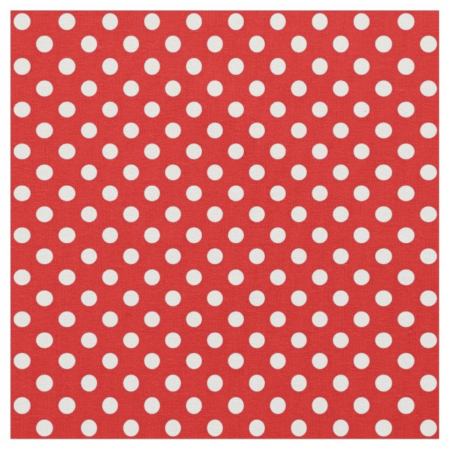 Polka dot background fabric (Close Up)