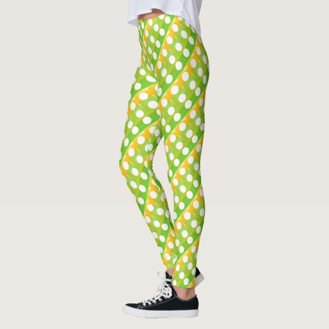 Polka Dot Bliss Leggings (Left)