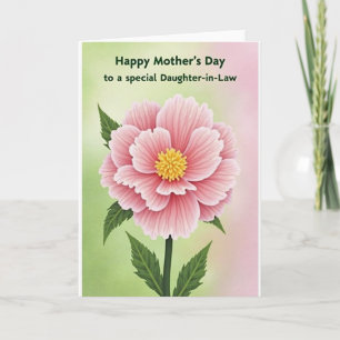 Polka Dot Blossom Pink Card