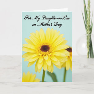 Polka Dot Blossom Yellow Card
