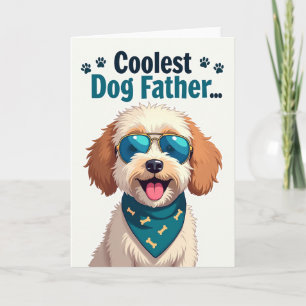 Polka Dot Canine Father Card
