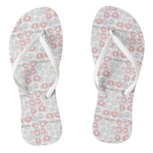Polka Dot Circle Pattern Jandals