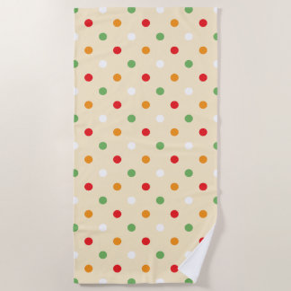Polka Dot Countryside Style Picnic Towel