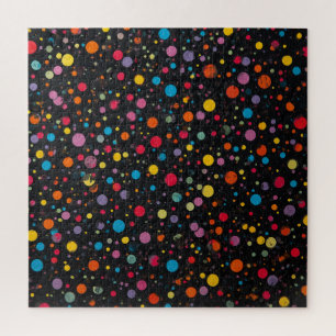 Polka Dot Design Jigsaw Puzzle