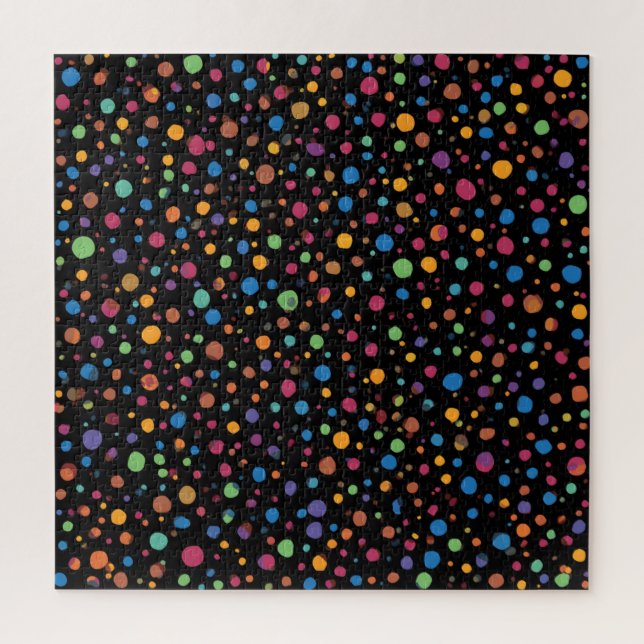 Polka Dot Design  Jigsaw Puzzle (Vertical)