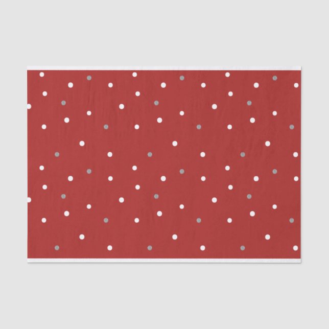 Polka Dot Design Tissue Paper (Front)