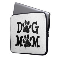 Polka Dot DOG MOM Pawprints  